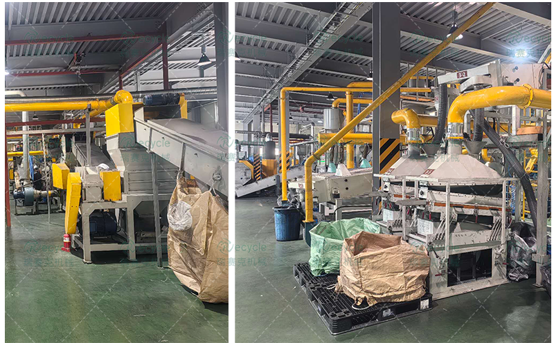 報廢鋰電池材料破碎打粉設備產線：構建資源閉環